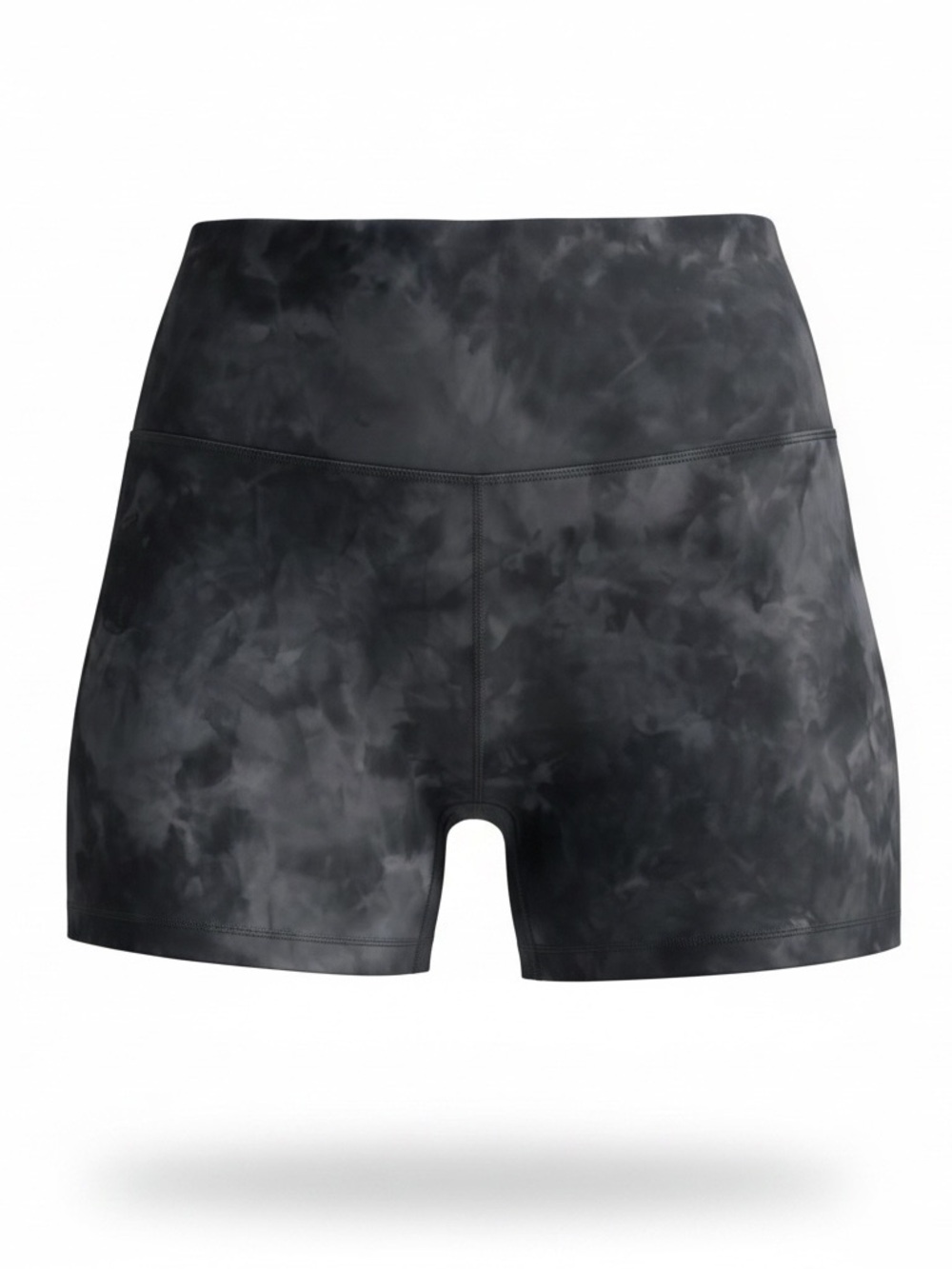 🎀LULULEMON Align Tie Dye Shorts🎀Black/Gray🎀High Rise🎀Size 10🎀EUC🎀